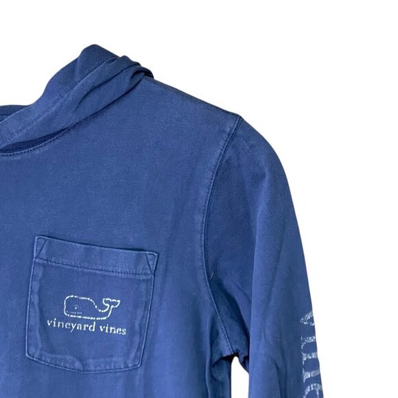 VINEYARD VINES GIRL'S WHALE HOODED TOP - Picture 7 of 10